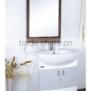 Pvc Bathroom Vanity/commercial Pvc Bathroom Vanities/curved Pvc Bathroom Vanity thumbnail-1