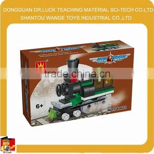 Plastic Building Blocks Toys Train Block Set thumbnail-1