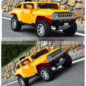 License Kids Car Hummer HX Ride on Car With Four Wheel Suspension Car for Toy Two Doors Open HL188 thumbnail-2