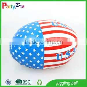 Partypro Zhejiang Factory BSCI Social Audit New Soft Fabric Ball With Cotton Inside thumbnail-2
