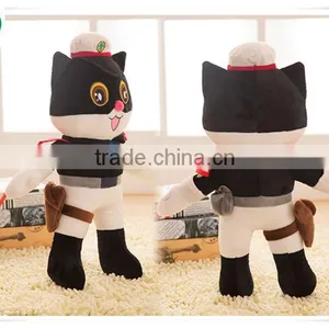Black Cat Plush Toy Doll Cartoon Doll Children New Year Gift Birthday Gift thumbnail-5
