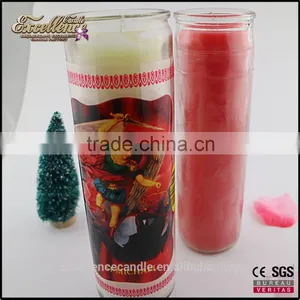 the Most Popular Wholesale 7 Days Religious Glass Jar Candle for Home or Party Use With High Quality and Cheap Price Quality Choice thumbnail-2