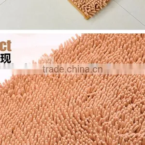 Long Pile Floor Mat With Anti Slip Base Shaggy Bath Mat thumbnail-5