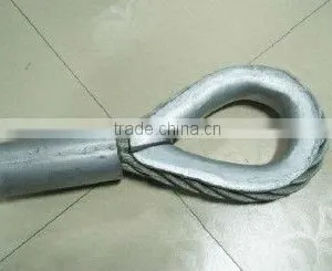 Steel Wire Sling Commercial Thimble thumbnail-1