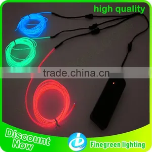 Electroluminescent Wire,2015 Finegreen Lighting Best Selling 2.3mm el Wire thumbnail-2