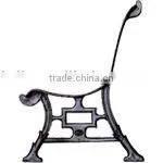 Grey Iron Bench Leg thumbnail-1