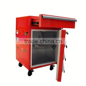 JGA Retro Style 1 Drawer 50L Mini Toolbox Refrigerator , Safe Fridge With 4 Wheels Buy Bench Refrigerator thumbnail-4