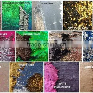 Sequin Paillette Fabric, Goldsequin Fabric Quality Choice thumbnail-4