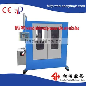 China High Quality Twisted Reinforced Pressure Tube Extrusion Line thumbnail-1