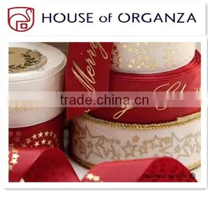 Wholesale Beautiful Christmas Ribbon for Decoration thumbnail-1