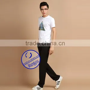 2015 New Design Man Black Blank Jogger Pants thumbnail-2