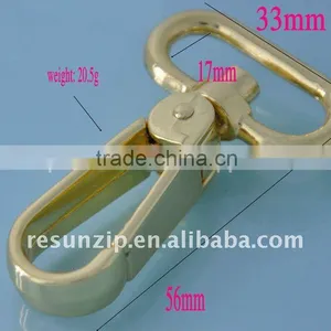 RORO111703 Fashion Golden Key Snap Hooks thumbnail-1