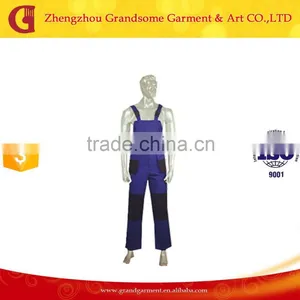 Multi-pockets Workers Mechanic Overall Uniforms With Braces thumbnail-1