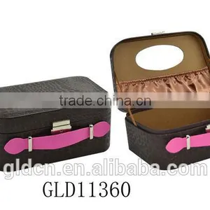 2016 Faux Leather Jewelry Earrings Box thumbnail-1