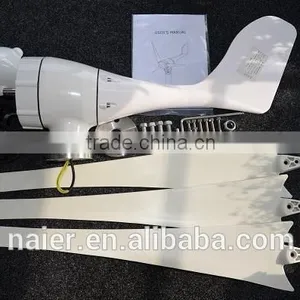 2015 Best Selling Model 600w 12/24/48v Wind Turbine Genearator/windmill Supplier Made in China thumbnail-2