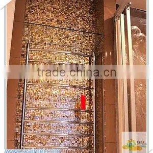Browm Mother of Pearl Mosaic Tile Shell Mosaic Wall Tile Wall Panel thumbnail-3