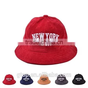 Fashion Bucket Hat Boonie Outdoor Cap Embroidered New York thumbnail-1