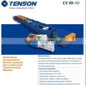 Wire Rope+Chain+Anchor Chain+Hook+Shackle+Webbing Sling Horizontal Tension Test Bed 100Ton 200 Ton 300Ton thumbnail-1