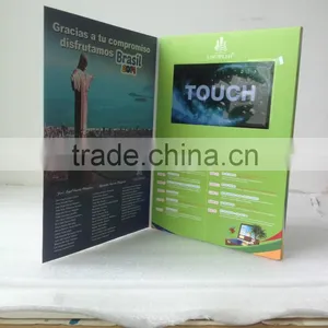 Shenzhen 7" Lcd Screen Video Card, Video e Brochure Card Professional Manufacturer thumbnail-2
