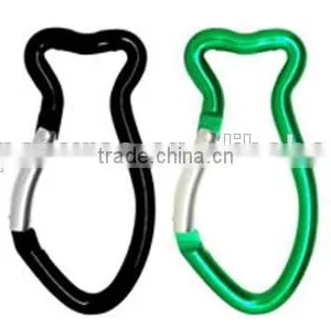 TE445 Hot Sale Fish Shape Aluminum Carabiner thumbnail-1