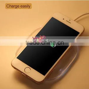 Waterproof Qi Standard Wireless Charger Adapter White thumbnail-1