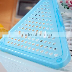 Kitchen Storage Fashion Portable Plastic Drain Rack Store Shelves Storage Box Bowl Cup Shelves Stands Dish Rack thumbnail-6