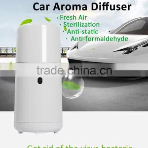 Wholesale Ultrasonic Car Essential Oil Aroma Diffuser Car Scent Air Humidifier thumbnail-1