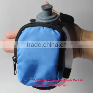 Durable Zipper Nylon Bottle Holder With Handle ,Bicycle Bottle Holder With Water Botter thumbnail-4