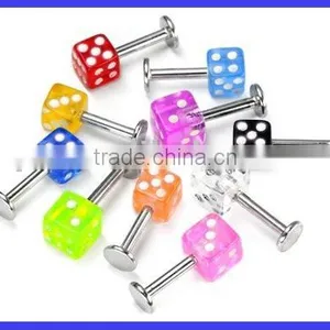 Body Piercing Jewelry,Labret Ring thumbnail-1