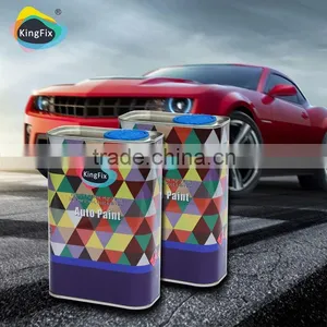 Free Samples KINGFIX 2k Solid Color Mixing Binder for Auto Paint thumbnail-6