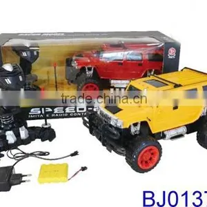 Best Kid Toy Red Remote Control Car Cross 4ch 1 14 Scale Big Wheels rc Car thumbnail-3