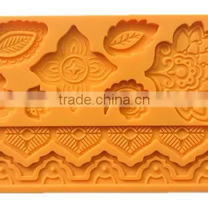 Silicone Mold Fondant Flowers for Cakes thumbnail-2