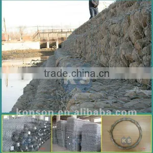 High Zinc Hexagonal Gabion Mesh thumbnail-1