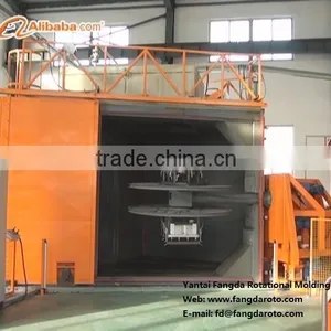 Two Arm Rotational Molding Machine for Plastic Products,rotomolding Machine, Shuttle Machine, Thermoforming Machine for Plastics thumbnail-1