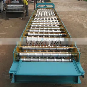 Trade Assurance 780 Corrugated Roof Sheet Roll Forming Machinery thumbnail-5