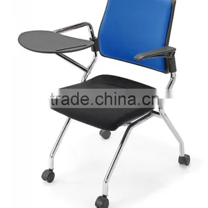 C137 Student Chair With Writing Pad and Wheel,student Chair With Writing Pad thumbnail-1