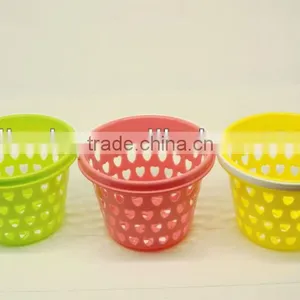 Plastic Storage Basket, Basket (round) thumbnail-1
