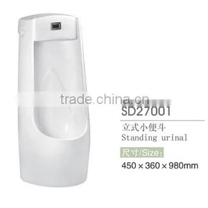 Floor Mounted Urinals, Ceramic Automatic Urinal, Manufacturer, Made in China SD27001 thumbnail-1