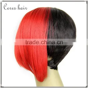 ST/RED Brazilian Wigs Fashional Short Huamn Hair Wigs thumbnail-3