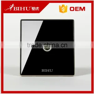 China Factory PC Brushed Stainless Steel Material tv Crt Wall Socket TV Socket for Sale thumbnail-1
