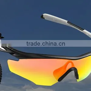 New Men Sports Goggles Outdoor Glasses Cycling Sunglasses UV400 thumbnail-1
