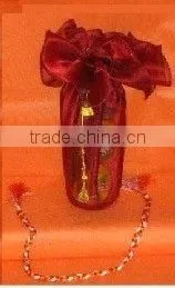 Tissue Organza Bottle Wrapper thumbnail-1