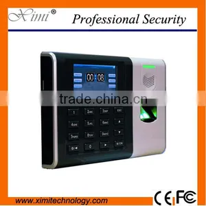 Biometric Fingerprint Time Attendance TCP/IP XM100 Fingerprint Time Recorder With Shortcut Key Setting Function thumbnail-2