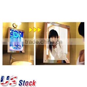US Stock-6 Pcs A2 Size LED Lighting Acrylic Magic Mirror Light Box thumbnail-1