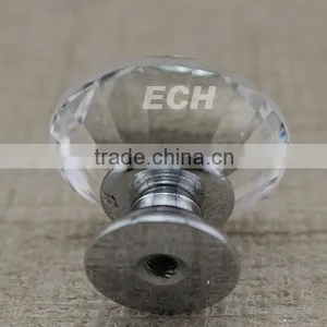 China Supplier ECH Zinc Crystal Cabinet Knob thumbnail-3