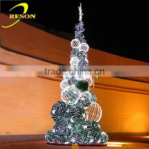 H:7.5m LED Lighting Balls Christmas Trees thumbnail-1
