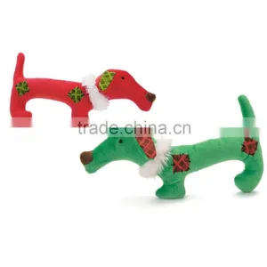 St Green Red Dog Super Burly Dog Toys for Mechanical PP Cotton Filled Toys Baby Toys thumbnail-1