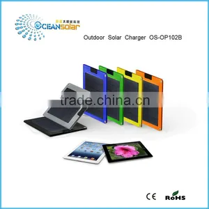 10watts Foldable Solar Panel Charger, 10watts Solar Charger for Iphones.ipod Ebook Reader thumbnail-2
