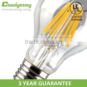 Hot Sell!LED Filament Bulb , A19 8w High Brightness Dimmable LED Bulb ,E27 Base LED Bulb thumbnail-3