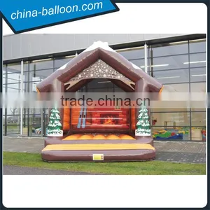Bouncy Castle With Winter Theme thumbnail-1